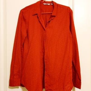 Red Polkadot shirt blouse
